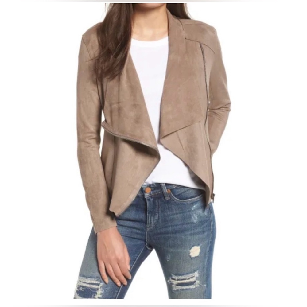 BLANK NYC Faux Suede Jacket Size Small